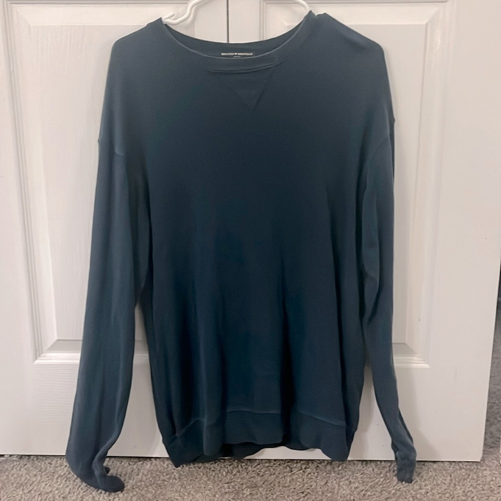 Brandy Melville Navy light crewneck FOR SALE